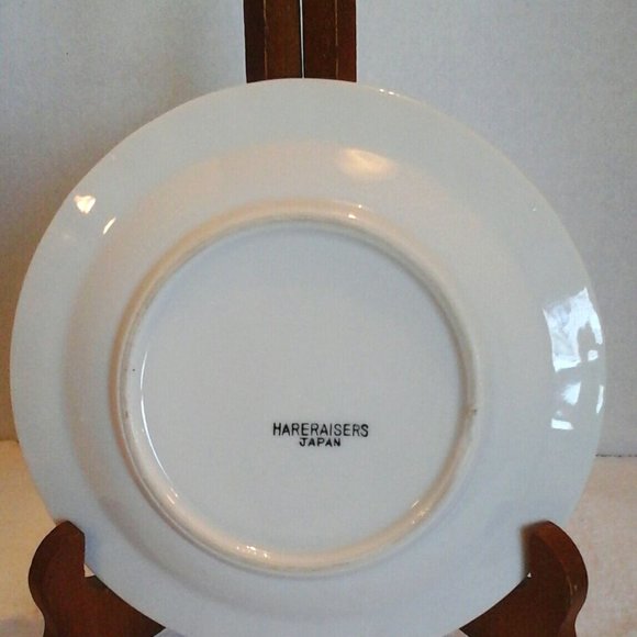 Vintage Funny Plate Ashtray The Bunny Hop - Picture 3 of 3